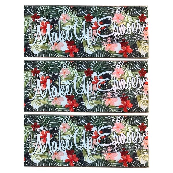 Pack of (3) New Makeup Eraser Tropical