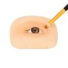 zalati Eye Makeup Practice Board 1 Pair Eye Simulation Model Soft Smooth Portable for Training Beginners