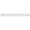 ForPro Comfy Toe Separators, White, Luxurious Foam Pedicure Toe Separators, Individually Wrapped, 24-Pairs