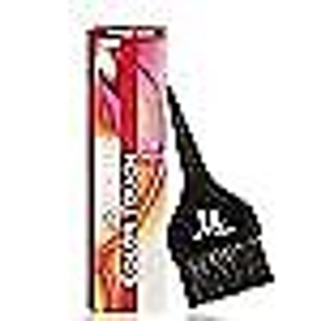 Bundle 2: (1) Wella ColorTouch 8/43 Light Blonde/Red Gold Hair Color and (1) M