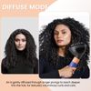 Upgraded Diffuser for Dyson Airwrap, 2-in-1 Wave Curl Diffuser Attachment, Dome and Diffuse Modes, Dryer Faster and Define Curls Hair