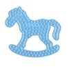 Hama Maxi Transparent Pegboard - Horse