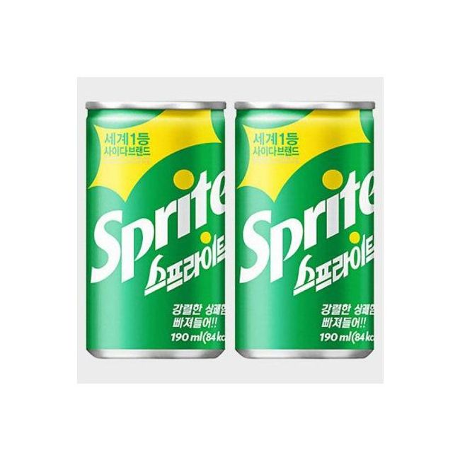 Sprite 190ml Soda Cider Can Sprite