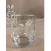 Rossvar Hand Painted Cream Swirl Design Carafe Set