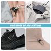Toggles for Drawstrings, 50 Pcs Cord Locks Plastic Drawstring Toggle Cords Locks Black Double Holes Spring Toggle Lock for Drawstring Clothing