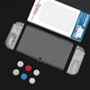 HEYSTOP Switch OLED Case for Nintendo Switch OLED Model, Dockable Cover Hard PC Protector Case for Switch OLED Grips for Switch OLED Console and Accessories with Thumb Stick Caps