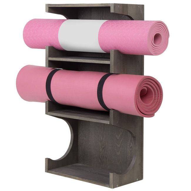 Yoga mat hanging discount rack