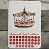 Amusement Park Countdown Activity Sticker (Choose One) From Made By R And R (Carousel)