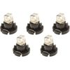 T4 X 2 High Brightness Diffused 2 LED Wedge Bulb , green