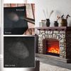 2pcs 40"x40" BBQ Grilling Mat Fireproof Fire Resistant Pit Mesh Baking Grill Pad