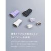 CIO USB-C Magnetic Converter Adapter (Straight, Purple)
