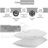 GC GAVENO CAVAILIA Percale Pillow Case, Polyester-Cotton, White, Queen
