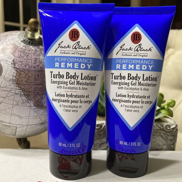 Lot of 2 Jack Black Performance Remedy Turbo Body Lotion 88 ml / 3 fl oz. - New!