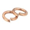 sourcing map 20 Pcs Spring Lock Washer, M8 Split Lock Washer Assortment Copper Lock Washers for Screws Bolts Nuts