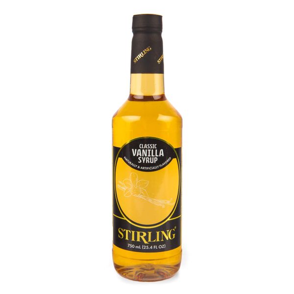 Stirling Gourmet Classic Vanilla Coffee Flavoring Syrup