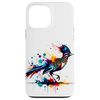 Splash Art Roadrunner Chaparral Bird Case for iPhone 13 Pro Max