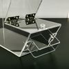 Clear Plaxiglass Hinged Candy Bin Acrylic Dispenser Transparent Treats Display