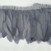 Sowder Duck Goose Feather Trim Fringe 2 Yards(Gray)