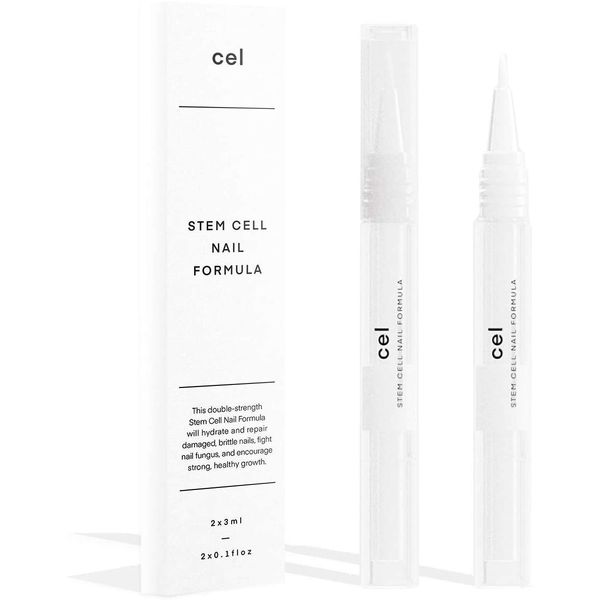 Cel MD Cuticle Oil Nail Pen Strengthener Repair Serum – Nail Repair For Damaged Nails – Helps Repair & Nourish Cracked Nails and Rigid Dry Cuticles - Set of 2