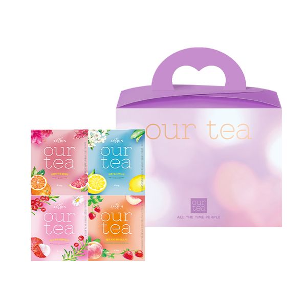 Our Tea Jardin All the Time Our Tea Purple Gift Set