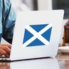 CafePress Flag_Scotland Sticker (Rectangle 50 pk)