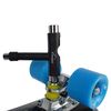 Vinsani All-In-One Skate Tools Multi-function Portable Skateboard T-Shape Tool Accessory with T-type Allen Key
