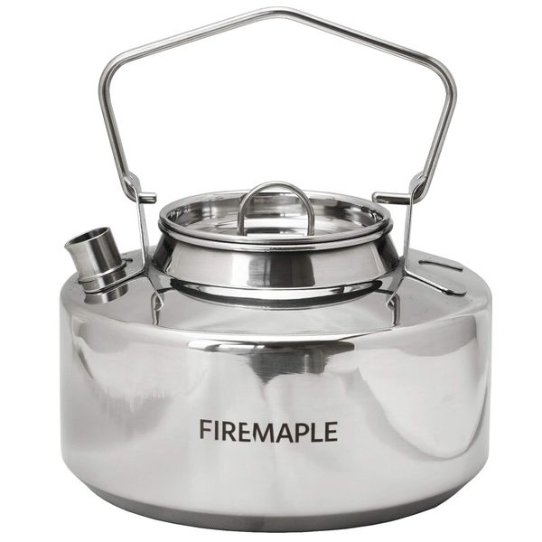 Fire-Maple ANTARCTI Stainless Steel Kettle, Bonfire, Direct Flame, Genuine Japanese Product