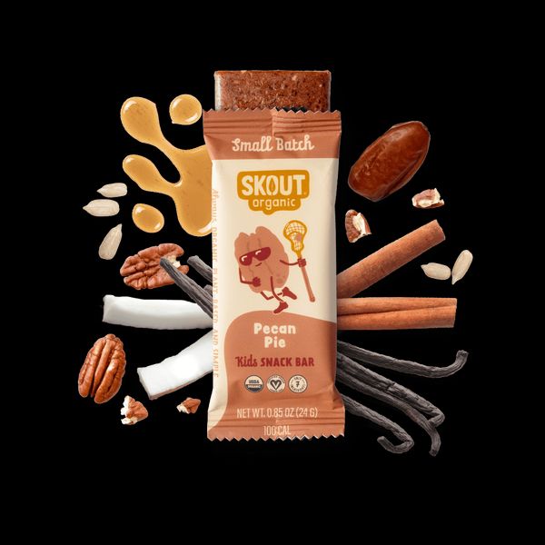 Skout Organic Pecan Pie Kids Bar - 36 Pack