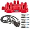 For 2007-2013 Chevrolet Silverado 1500 4.3L Ignition Coil +Spark Plug +Wire Set