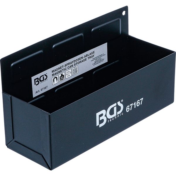 BGS 67167 | Magnetic Can Storage Tray | 210 mm