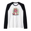 Lustiger Drache mit Krone für einen kühnen Touch Raglan