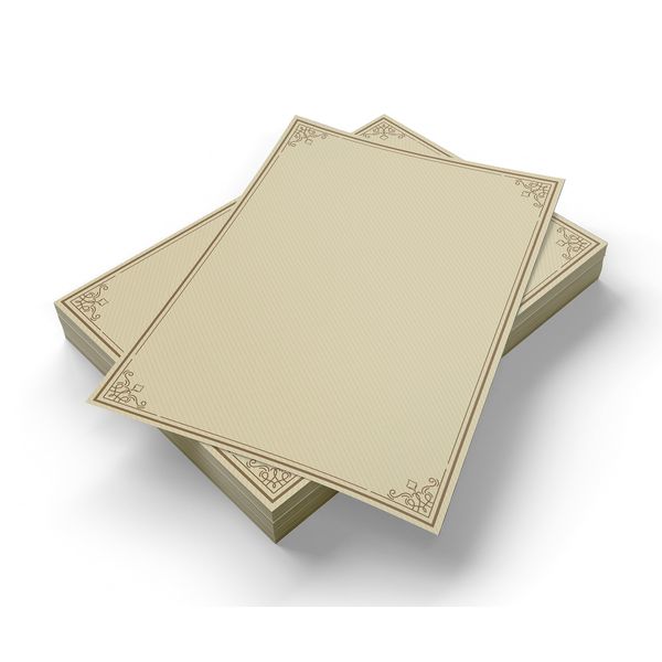 Prestige A4 Certificate Paper - Print Your own Certificates - 160gsm Laser/Inkjet Paper - 25 Sheets per Pack