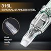 Disposable Needles Mixed - Yuelong 80Pcs Assorted #12 Round Shader 3RS 5RS 7RS 9RS