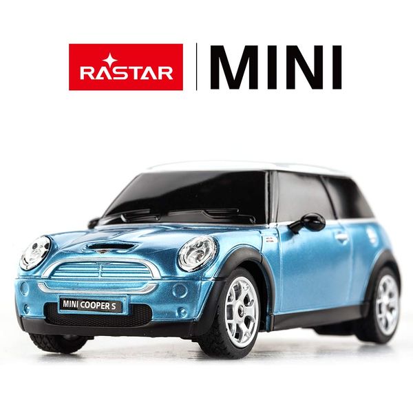 Mini Cooper S Blue 1:24 RC Toy Car, Remote Control Car, Kids gift