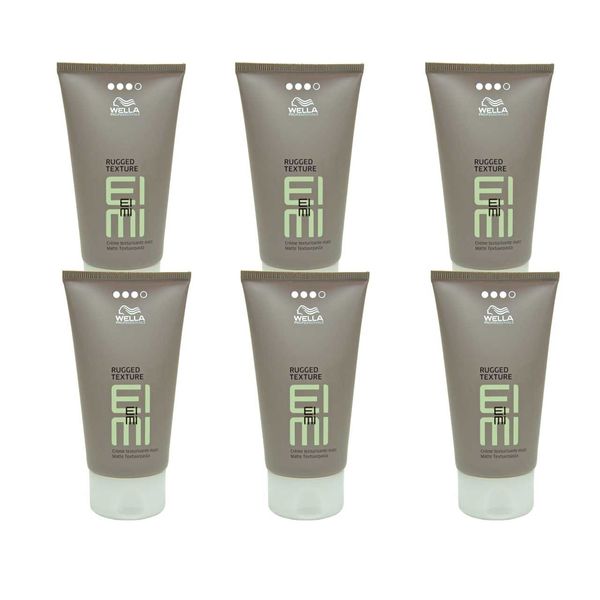 Wella EIMI Rugged Texture Matte Modelling Cream 75 ml Pack of 6