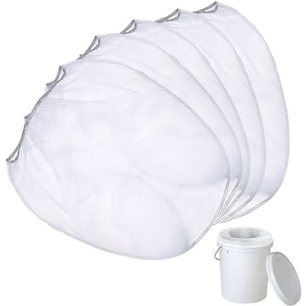 10 Pack Paint Strainer Bags Paint Filter Bag 5 Gallon Paint Strainer Bags White