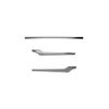 Samurai Produce Corolla Cross Compatible Back Door Garnish 3P Mirror Finish