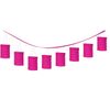 Amscan Wreath, Paper, lightpink, 12 feet