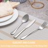 Flatware Set Stainless Steel Silverware Cutlery Tableware 30 Piece Service for 6