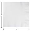 Creative Converting Dinner Napkins, One Size, White