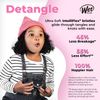 Wet Brush ディズニー ミニ オリジナル デタングラー ヘアブラシ - ラプンツェル グリッターボール - コーム レディース メンズ キッズ - ウェットまたはドライ - ナチュラル ストレート 太い カーリー ヘア - すべての髪質に痛くない