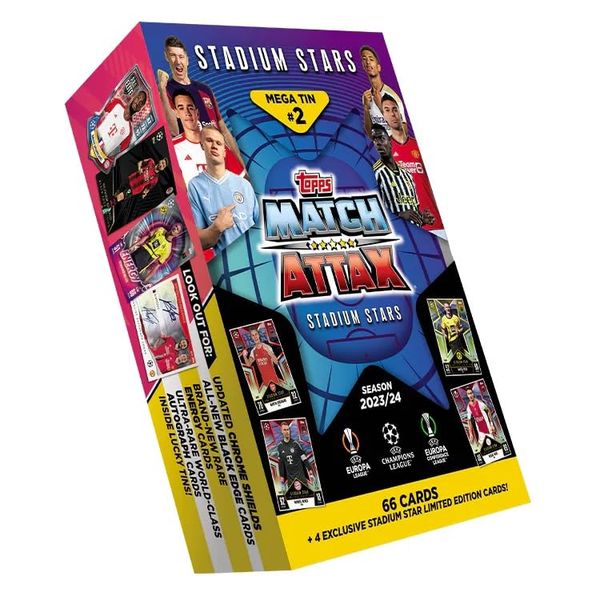 Match Attax 2023-2024 Mega Tin 2 Mega Tin Case 2