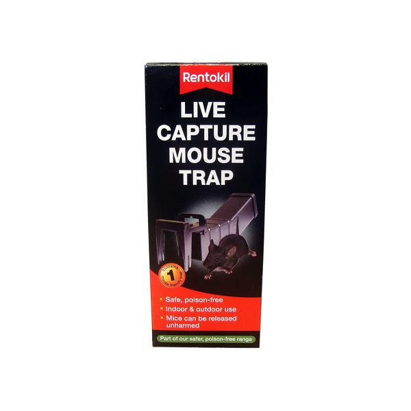 Rentokil Live Capture Mouse Traps Blister