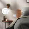 8Pcs Light Switch Surround Finger Plate Surround for Single Light Electrical Plug Socket Electrical Plug Socket Wall Cover Decorate