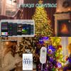 200LED Waterfall Light Christmas Tree Fairy String Lights Waterproof Party Decor