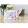 Gemini Die-Create a Card-Floral Dreams, Silver, Various