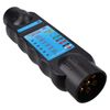 Trailer Caravan Tow Bar Socket & Plug Tester Wiring Circuit Plug Checker 7 Pin