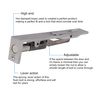 Flush Bolt for Double Doors | Polished Chrome | 200mm