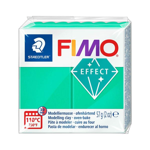 Fimo Effect Nr. 504 - Transparent Grün