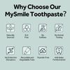 MySmile Nano Hydroxyapatite Teeth Whitening Toothpaste Enamel Safe Mint 4.2oz